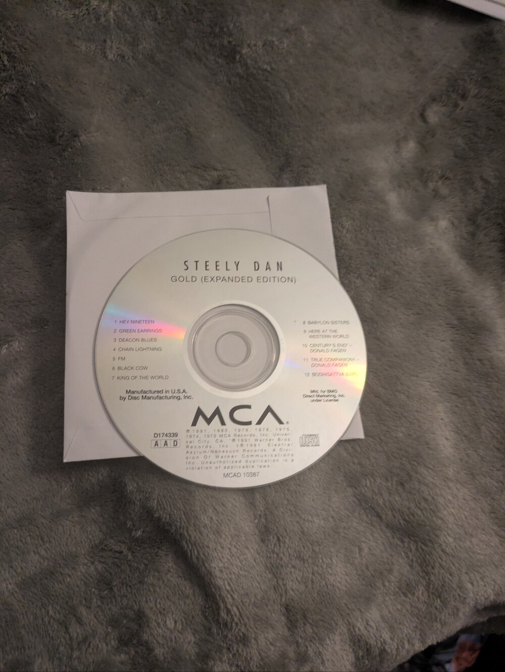 Steely Dan Gold (Expanded Edition) CD Disc Only MCA MCAD-10827 Tested